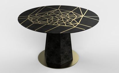 Creating two furniture pieces inlayed with Crown’s fractal drawings