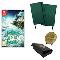 The Legend of Zelda: Tears of the Kingdom + Notebook + Collector's Medal Bundle | £72.49 at My Nintendo Store
Another option is this Tears of the Kingdom bundle that gets you the game as well as a Zelda notebook and collector's medal. The latter arrives in a display box and is sized at 75mm.&nbsp;