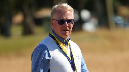 DP World Tour CEO Keith Pelley at the 2022 Genesis Scottish Open