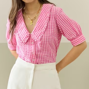 Brora Chelsea Collar Blouse