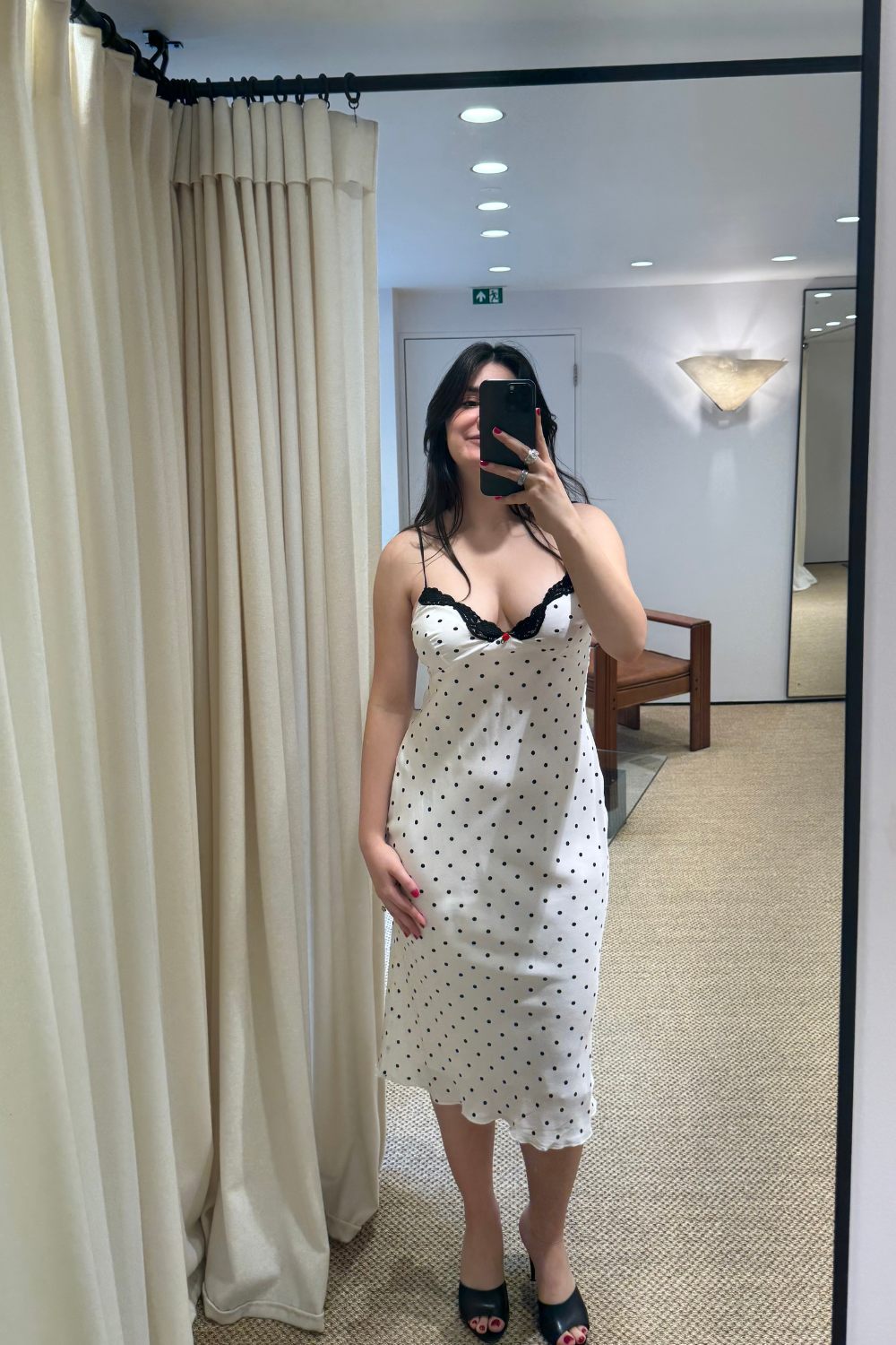 Sofia wearing the Jaime dress from Realisation Par