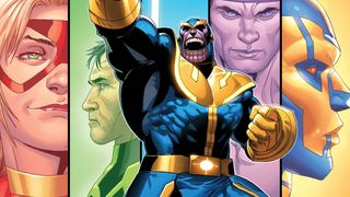 Art from THANOS ANNUAL #1 - "INFINITY WATCH" PART ONE!