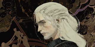 Geralt on The Witcher - Volume 5: Fading Memories cover
