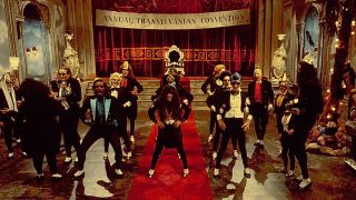 The Rocky Horror Picture Show cast perform The Time Warp
