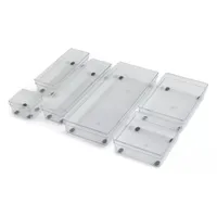 7. Argos Home Set of 6 Clear Drawer Organiser: £14 at Argos