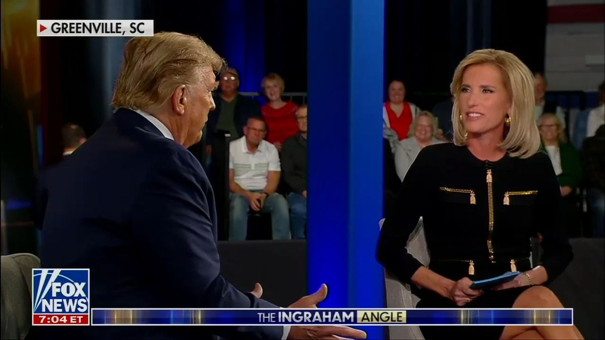 Fox News&#039; Town Hall with former President Trump and Laura Ingraham