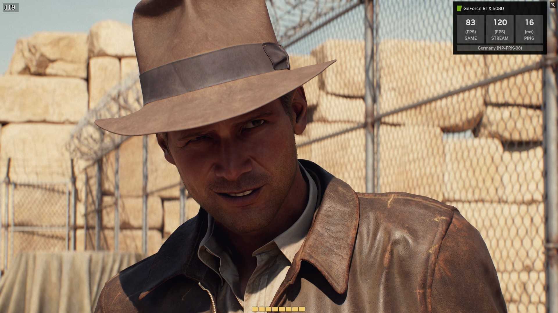 Indiana Jones in The Great Circle on GeForce Now