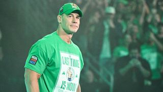 John Cena making his entrance during Monday Night RAW in November 2025