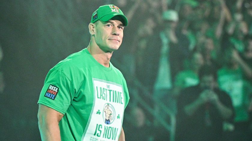 John Cena making his entrance during Monday Night RAW in November 2025