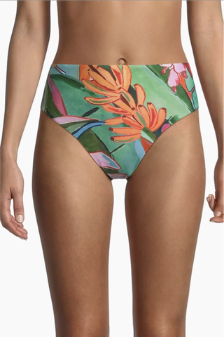 Banana Foliage Hot Pants