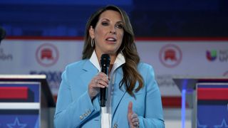 Former RNC chair’s TV stint over days after she was hired
