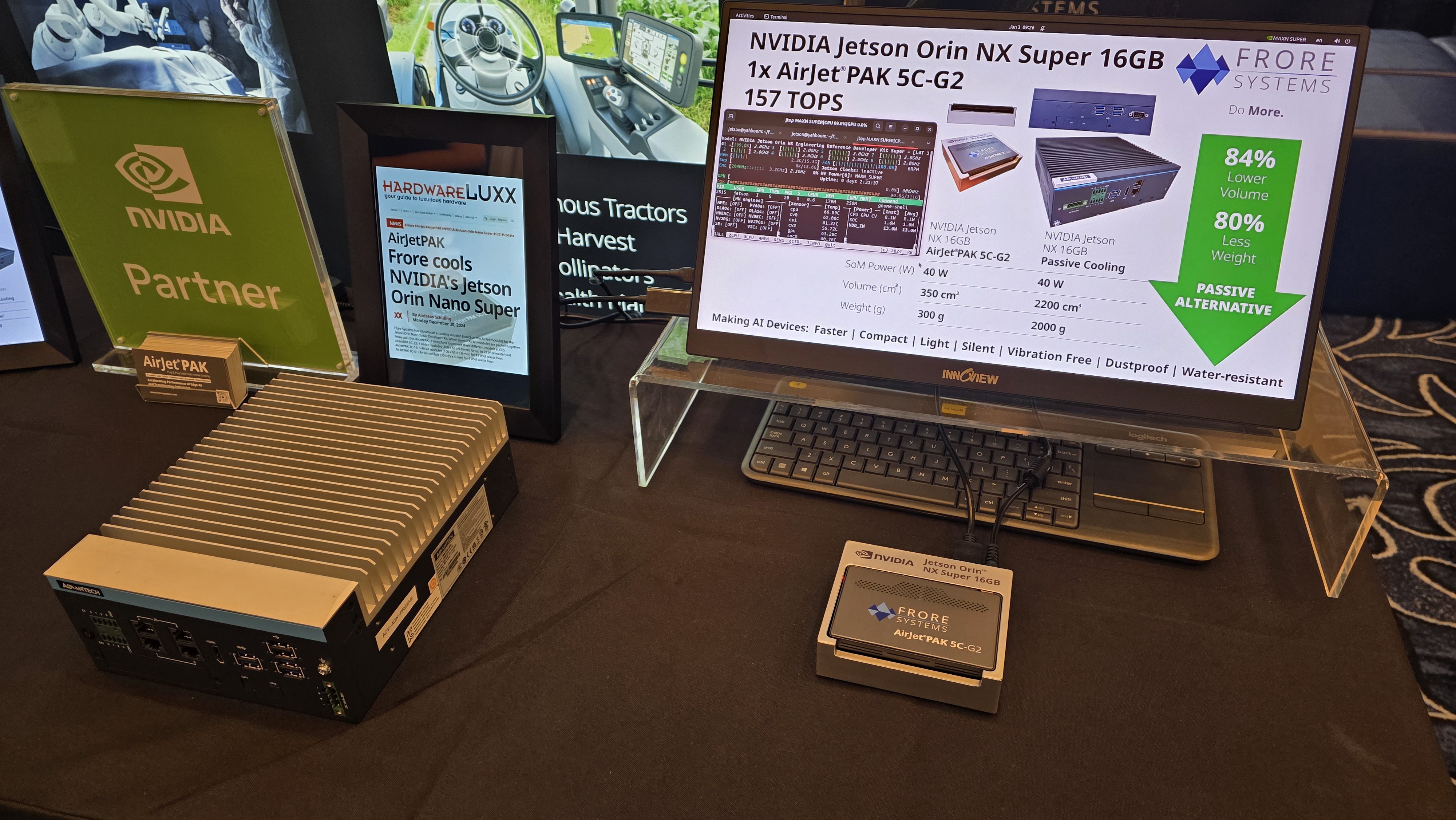 Frore Systems CES 2026 AirJet and LiquidJet live demo