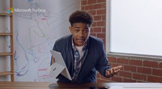 Microsoft Surface Pro 7 ad