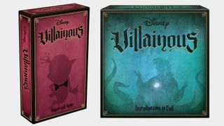 Disney Villainous: Sugar and Spite next to Introduction to Evil on a plain background