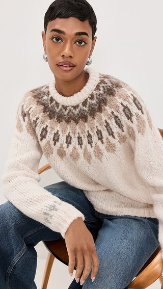 Splendid Noelle Fair Isle Sweater