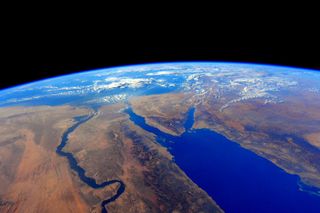 The Middle East Seen from the International Space Station