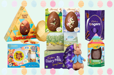 A collage of some of the best Easter eggs for kids on sale for 2023