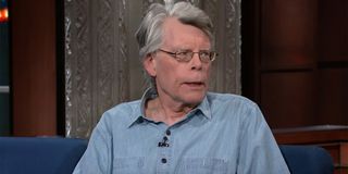 Stephen King on The Late Show with Stephen Colbert, talking retirement