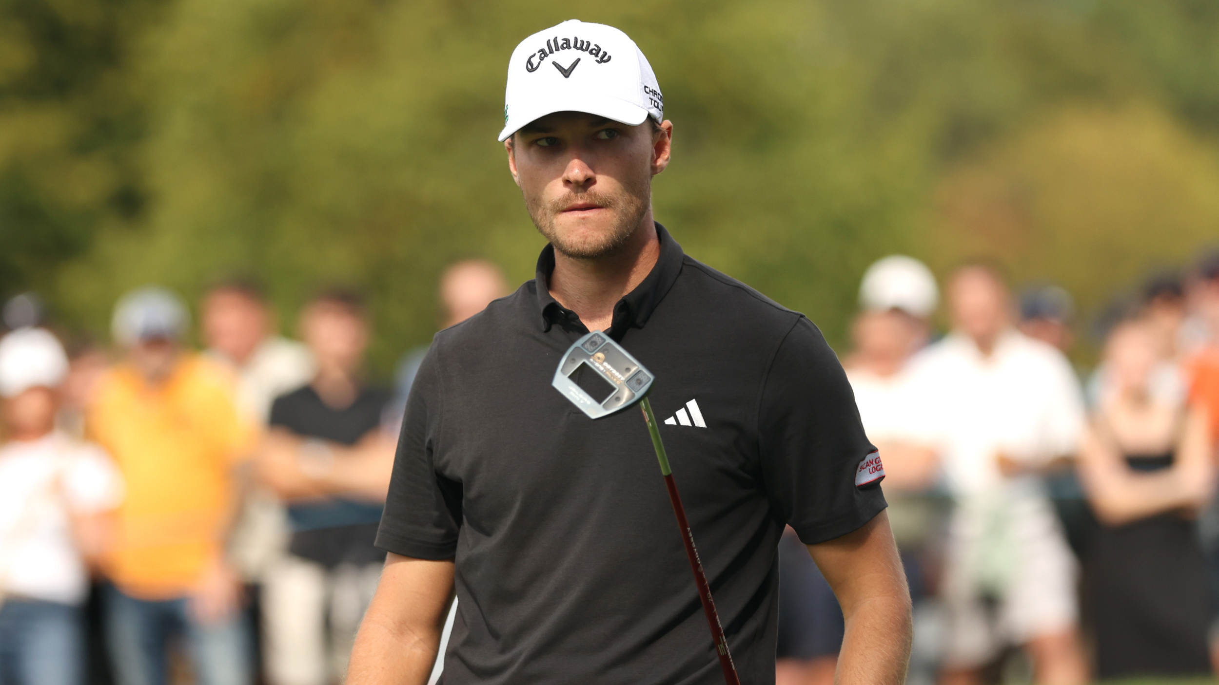 Rasmus Hojgaard at the Betfred British Masters