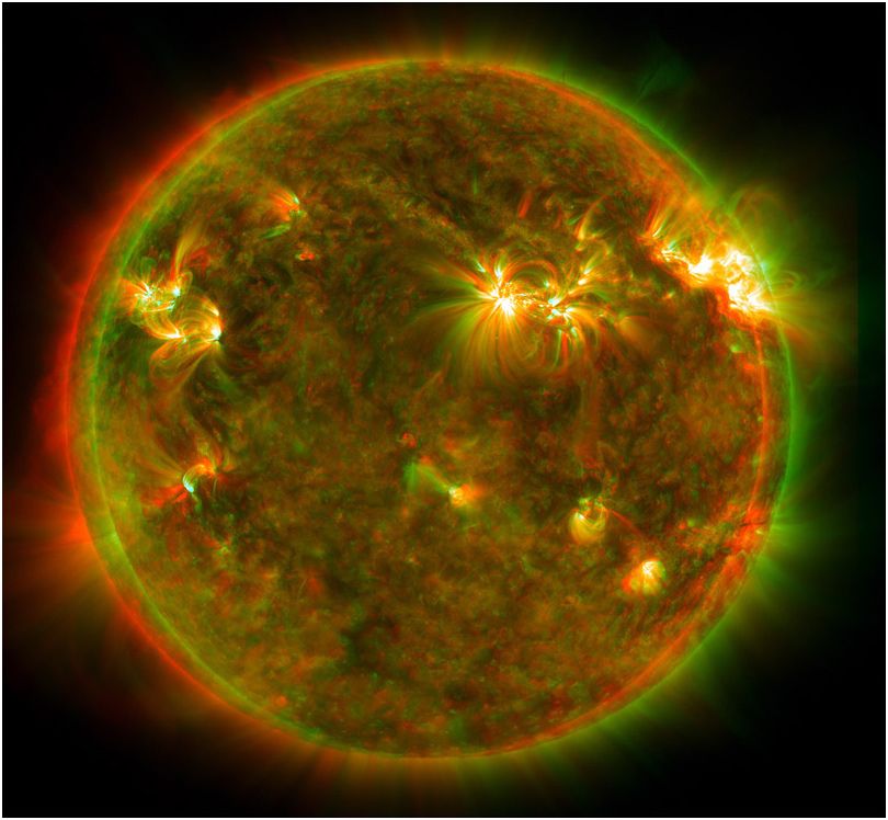 Gallery: The Active Sun as Art | Space