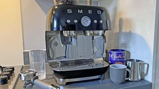 Espresso machine with mocha ingredients