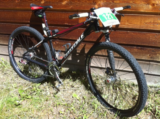 Colby Pearce used a 29er Cannondale on the final stage. 29ers were the choice of several riders on the last day.