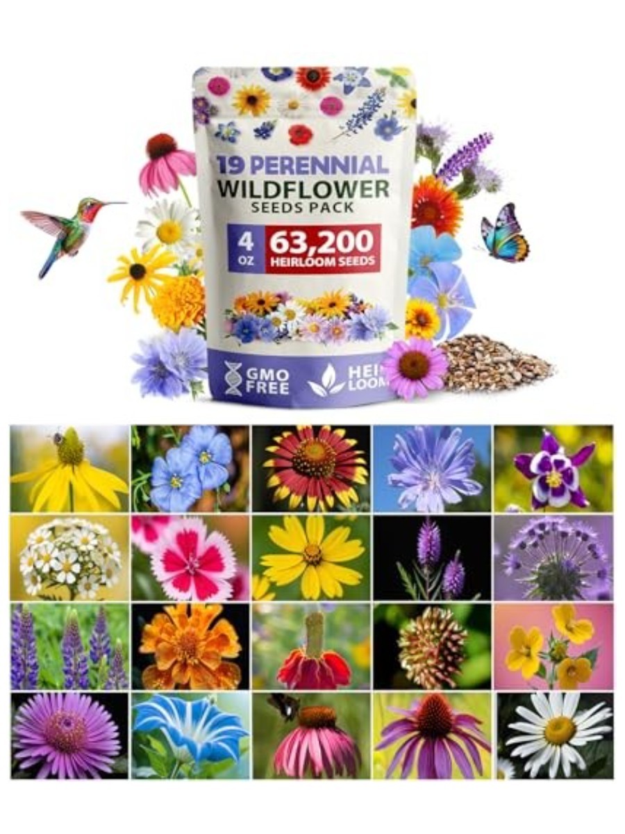 Home Grown Wildflower Seeds Packet