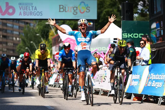 Lesultanza di Pavel Bittner alla Vuelta a Burgos 2024 (Photo credit: Getty Images)