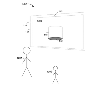 Apple patent for lenticular display