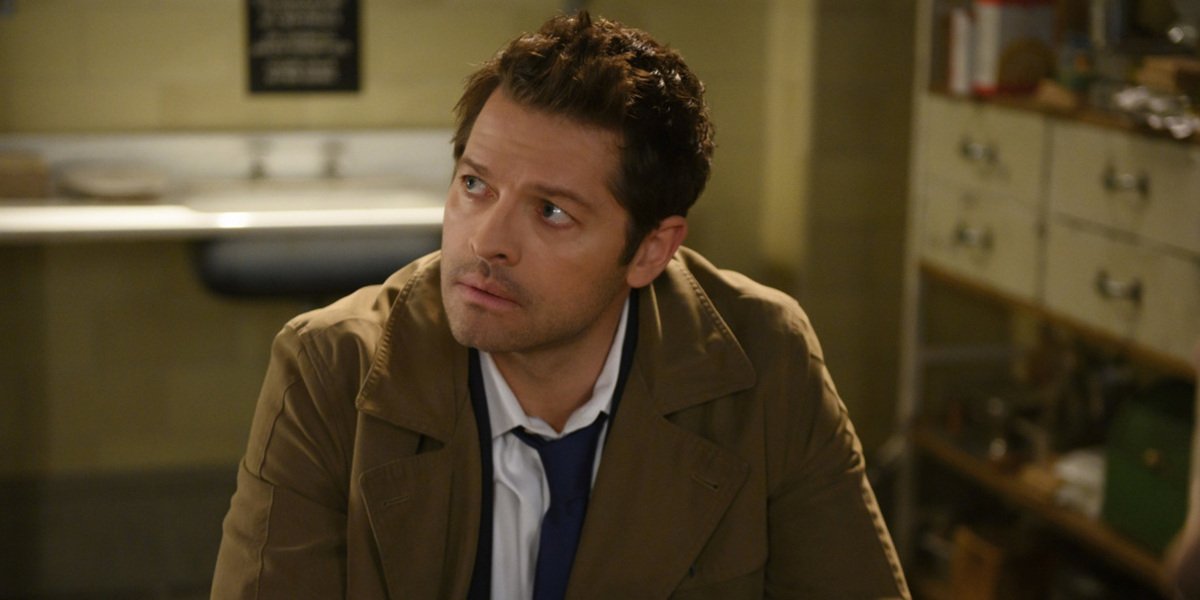 the cw supernatural season 14 castiel misha collins bunker