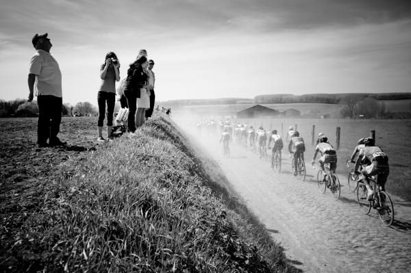 The view from above at Roubaix