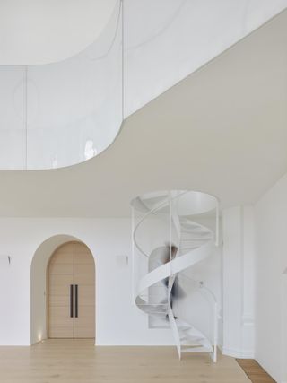 white interior inside Boksto 6 by Christina Seilern