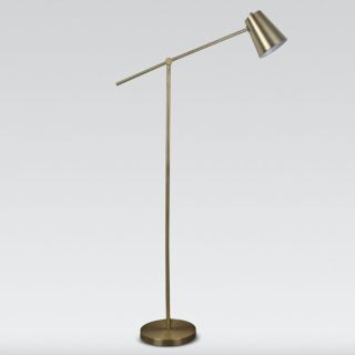 Cantilever Floor Lamp Brass