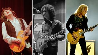 Gary Moore, Peter Green and Kirk Hammett