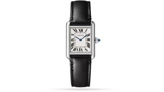 Cartier Tank on a white background