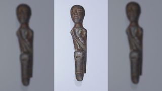 The 2.2-inch-tall Bronze figure with a hinged phallus found in England may be a representation of a fertility god.