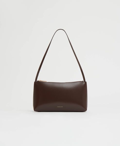 Gaia Shoulder Bag - Chocolate/warm Grey