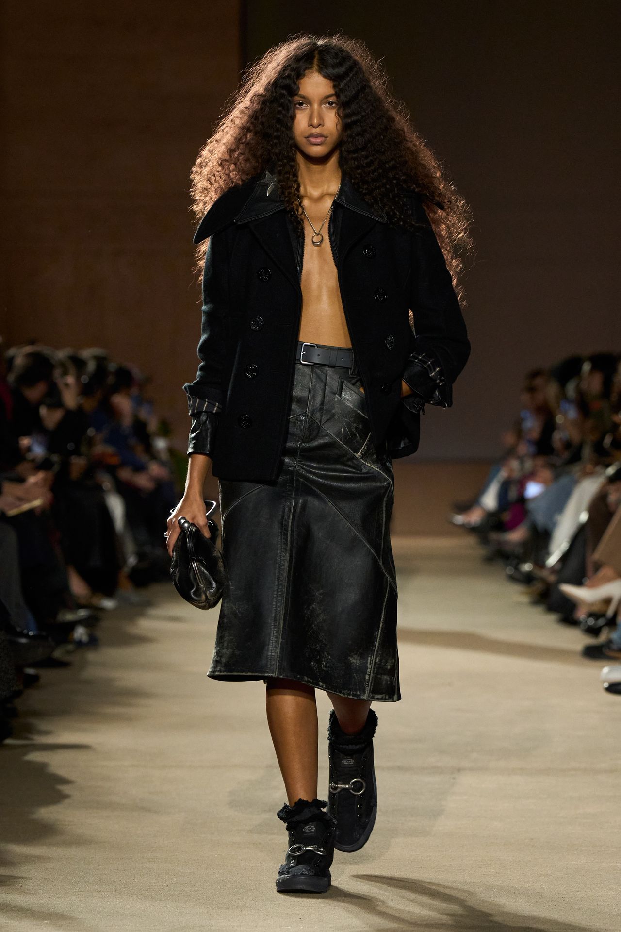 models walk the Coach Fall 2026 runway at New York Fashion Week