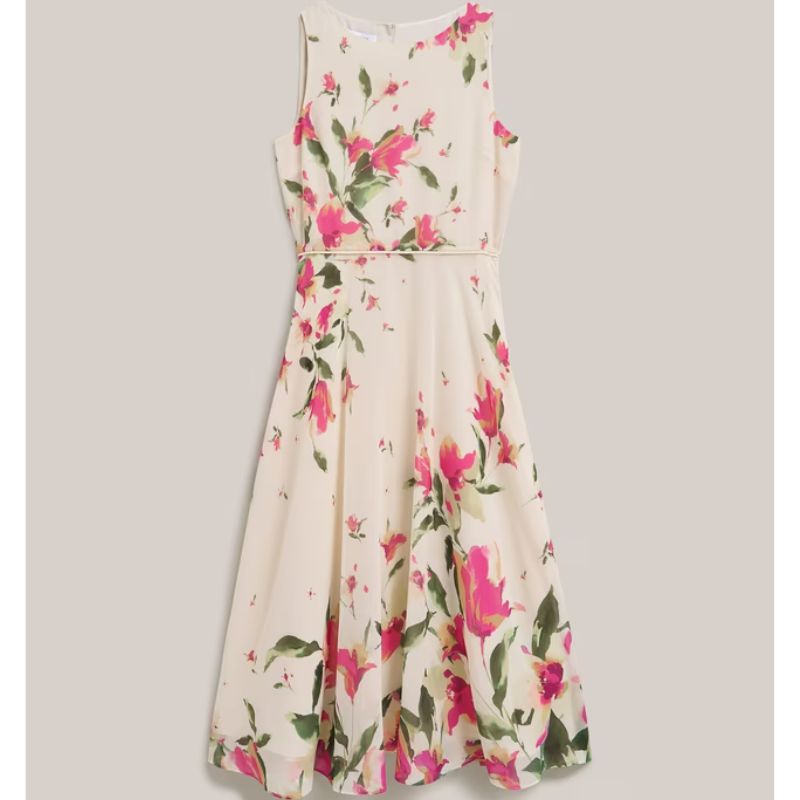 Hobbs, Carly Floral Midi Dress