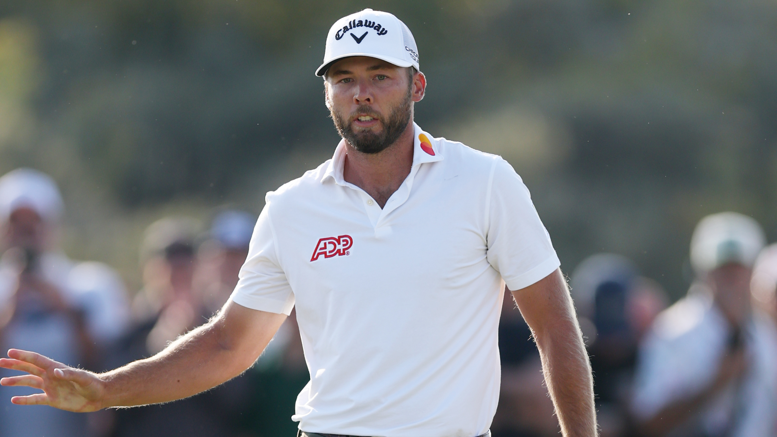 Sam Burns at The Open       