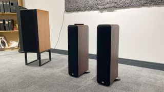 Q Acoustics M40 active floorstanding speakers