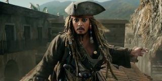 Johnny Depp in Pirates of the Caribbean 5