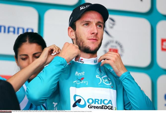 Orica-GreenEdge's Adam Yates takes the overall lead at the Tour of Turkey