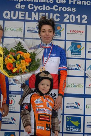 French 'cross national champion Lucie Chainel-Lefevre