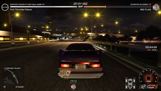 Cars at night in Tokyo Xtreme Racer