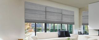 smartwings smart blinds in a living room