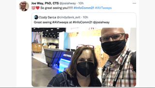 At InfoComm 2021, AV Technology’s content director, Cindy Davis, meets up with Joe Way, PhD, CTS, director of Learning Environments Information Technology Services at the University of Southern California, and chair of HETMA.