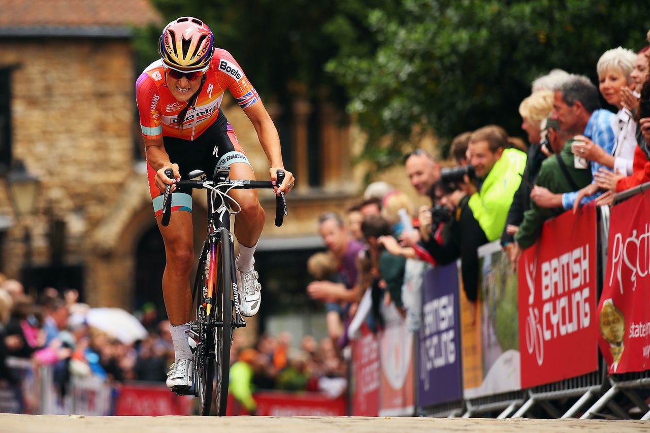 Lizzie Armitstead at the 2015 British National Road Race Championships