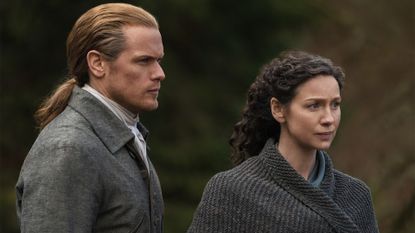 How many seasons of Outlander could there be? Seen here the main characters in season 6 