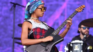 Willow performs live on stage at Reading Festival day three on August 28, 2022 in Reading, England.